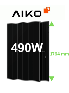 Panel Aiko Neostar 3P+ AIKO-A490-MCE54Dw, dual glass